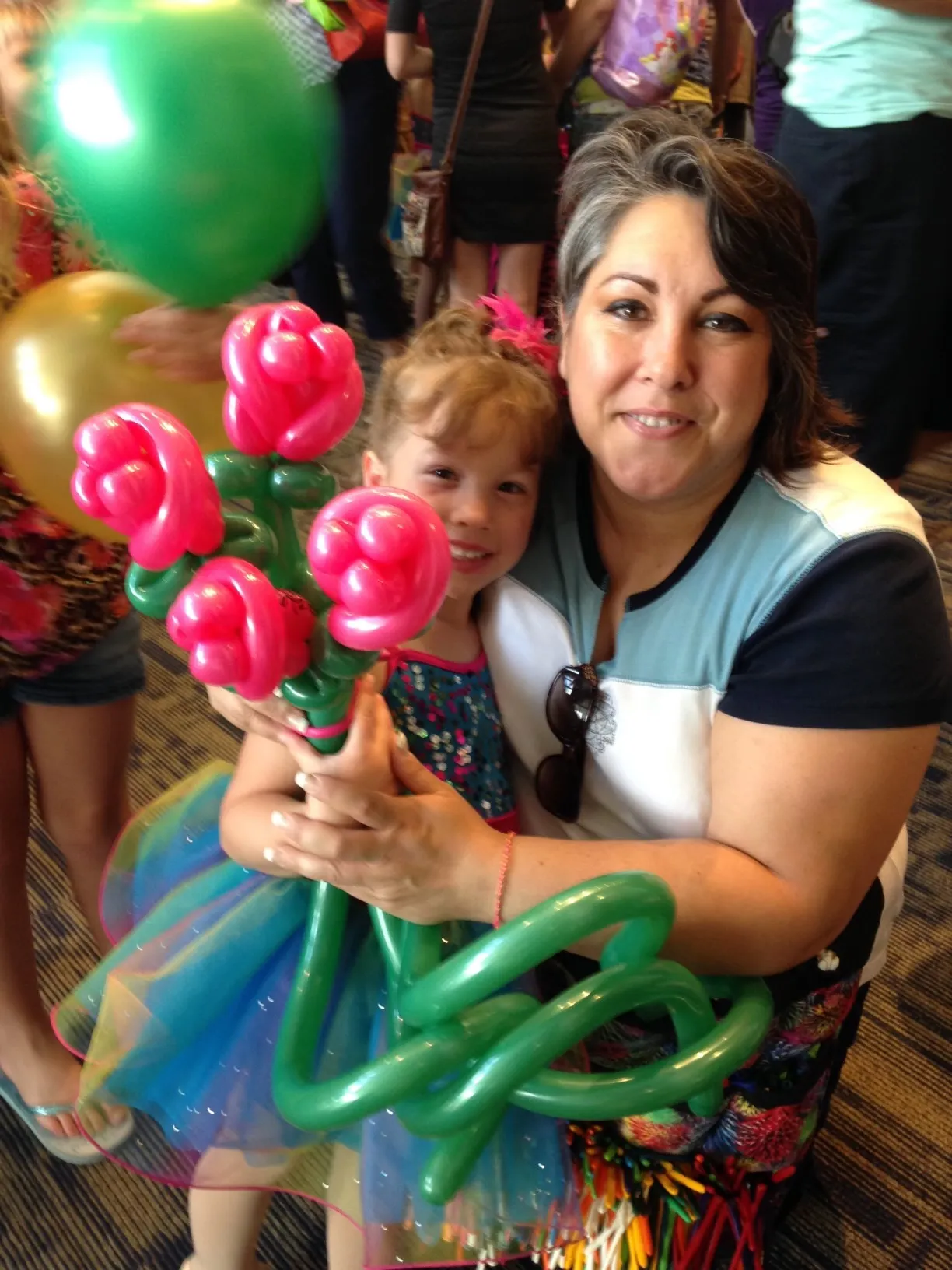 Custom balloon design for an Omaha event